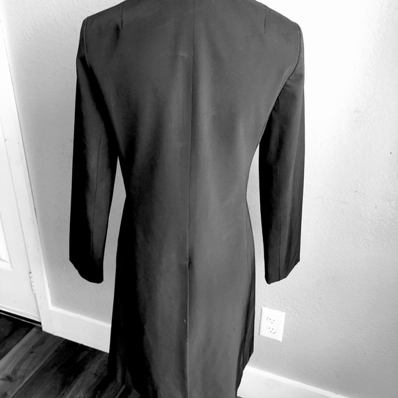 Theory black pea coat size SM - Picture 6 of 6